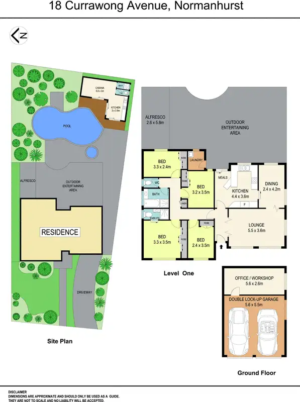 Floorplan of Homely house listing, 18 Currawong Avenue, Normanhurst NSW 2076