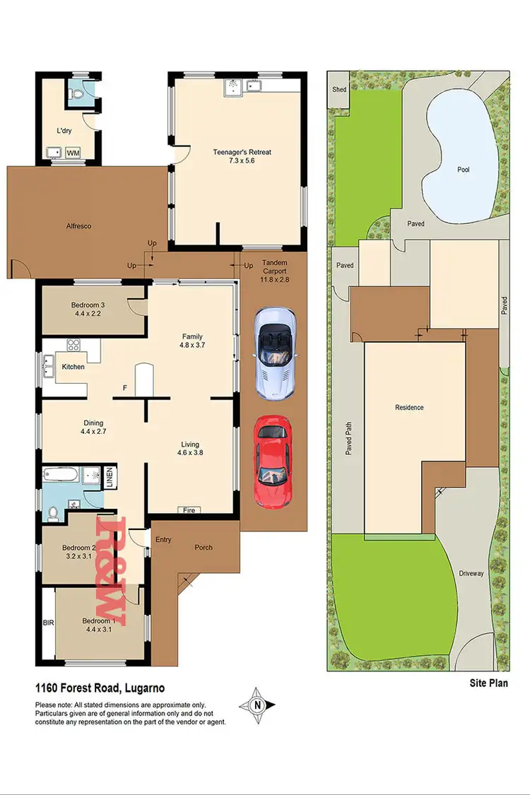 Floorplan of Homely house listing, 1160 Forest Road, Lugarno NSW 2210