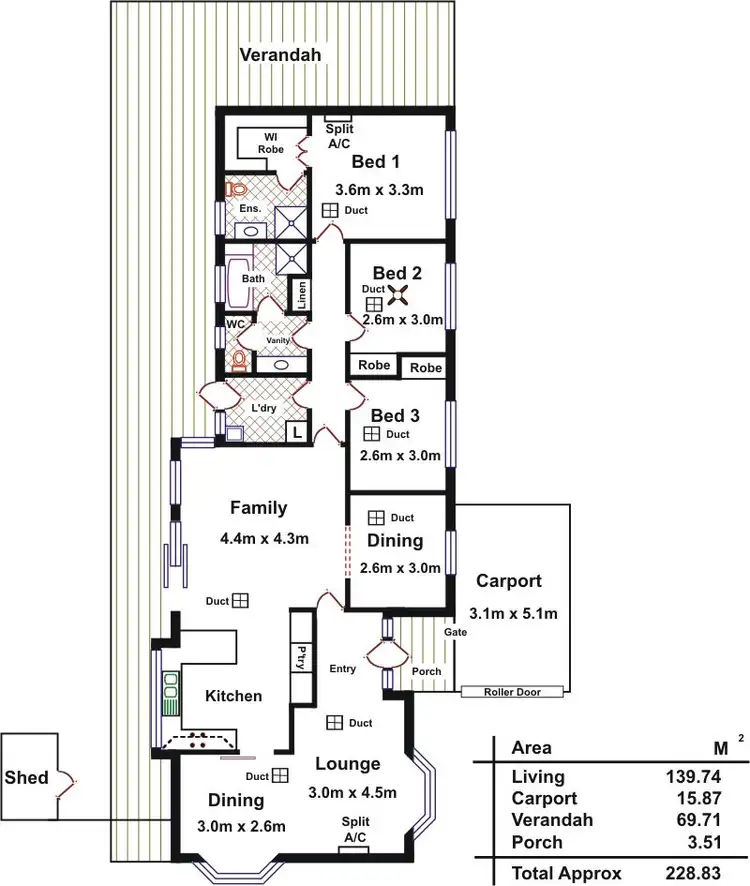 Floorplan of Homely house listing, 18 Wintulich Avenue, Gawler East SA 5118
