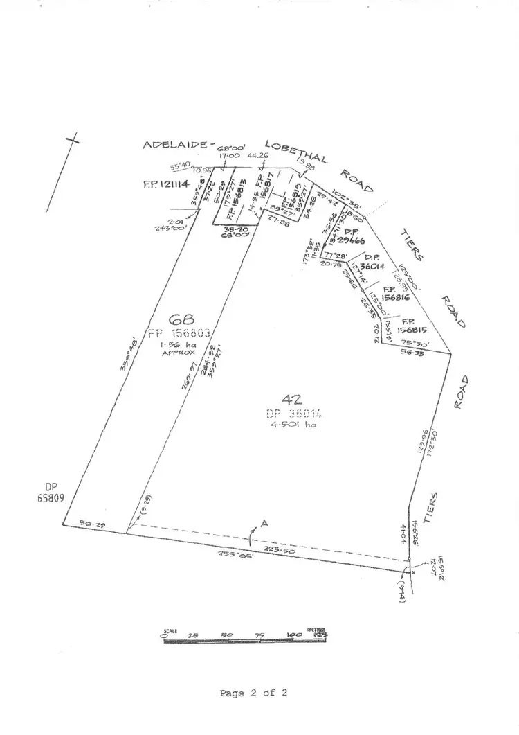 Floorplan of Homely land listing, Lot 68 Adelaide-Lobethal Road, Lenswood SA 5240