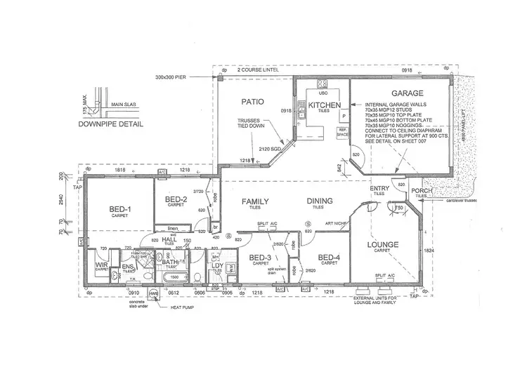Floorplan of Homely house listing, 5 Eungella Court, Bushland Beach QLD 4818