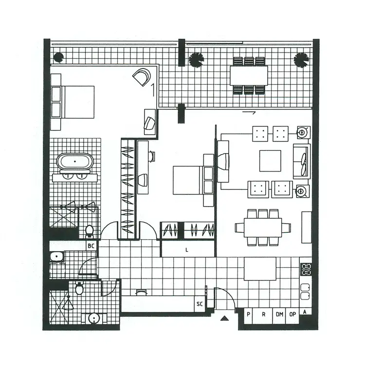 Floorplan of Homely apartment listing, 2105/2 Ephraim Island Parade, Paradise Point QLD 4216