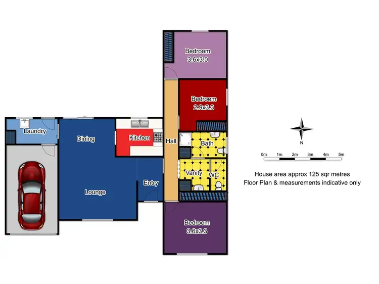 Floorplan of Homely house listing, 2/29 Lyrebird Place, Orange NSW 2800