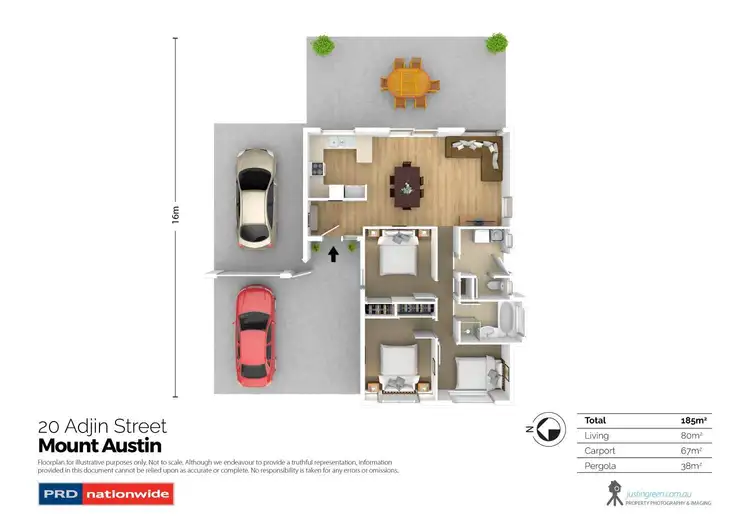 Floorplan of Homely house listing, 20 Adjin Street, Mount Austin NSW 2650