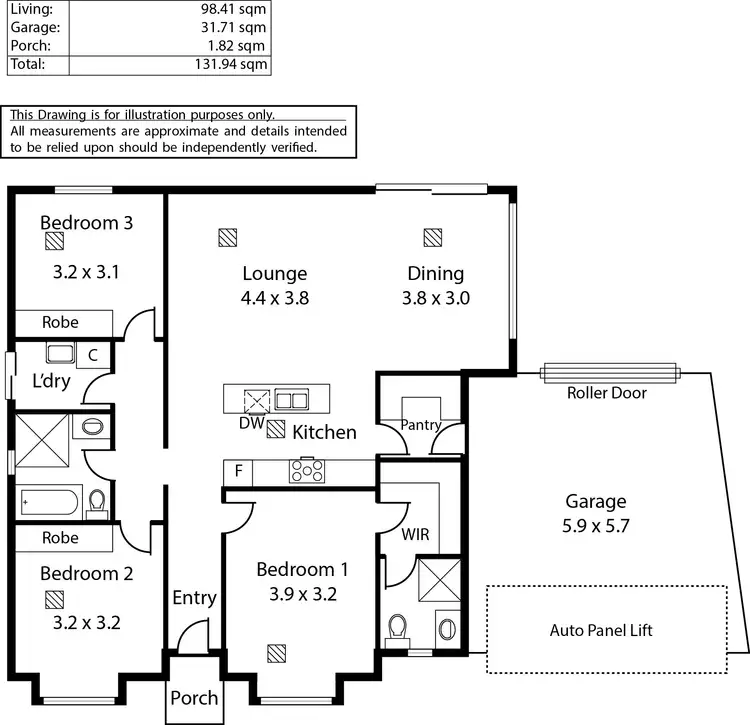 Floorplan of Homely house listing, 9 Lily Court, Elizabeth Park SA 5113