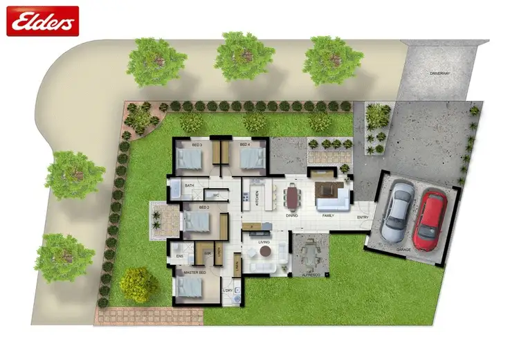 Floorplan of Homely house listing, 41 Griffiths Link, Googong NSW 2620
