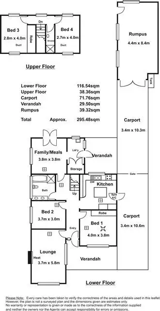 Floorplan of Homely house listing, 34 Leighton Avenue, Klemzig SA 5087