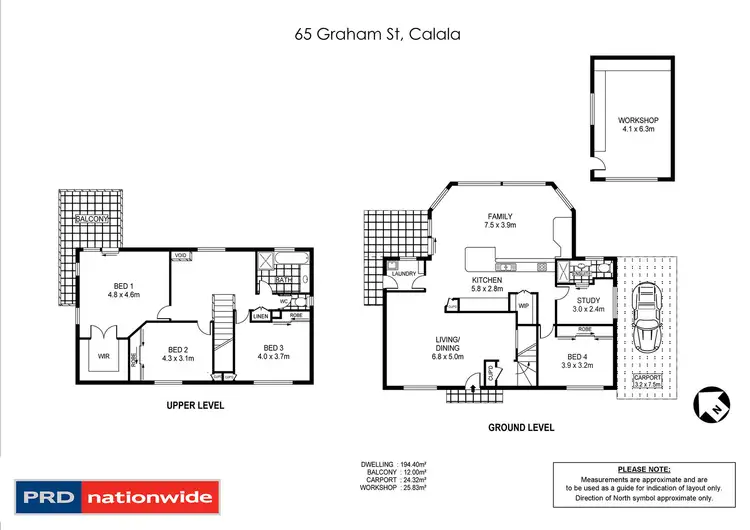 Floorplan of Homely house listing, 65 Graham Street, Tamworth NSW 2340
