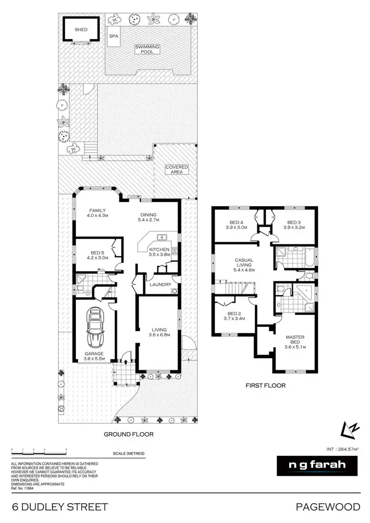 Floorplan of Homely house listing, 6 Dudley Street, Pagewood NSW 2035