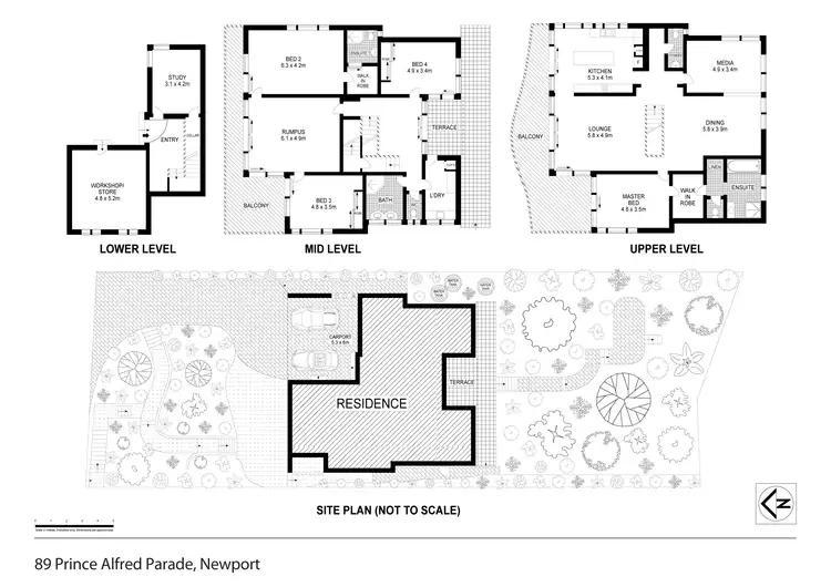 Floorplan of Homely house listing, 89 Prince Alfred Parade, Newport NSW 2106