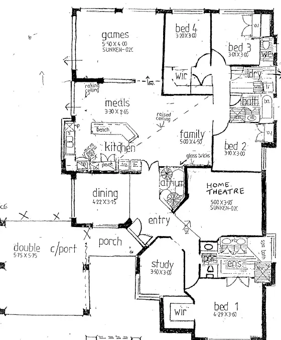 Floorplan of Homely house listing, 7 Akania Way, Canning Vale WA 6155