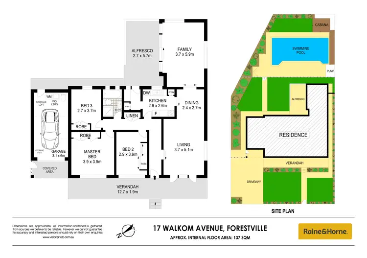 Floorplan of Homely house listing, 17 Walkom Avenue, Forestville NSW 2087