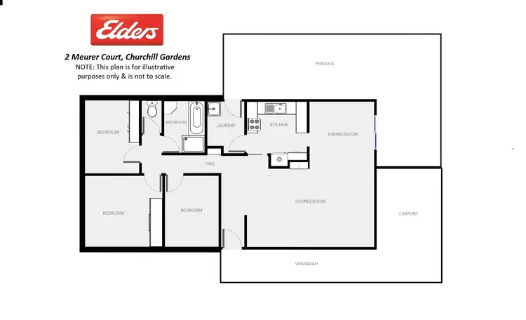 Floorplan of Homely house listing, 2 Meurer Court, Dubbo NSW 2830