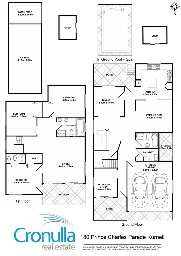 Floorplan of Homely house listing, 180 Prince Charles Parade, Kurnell NSW 2231