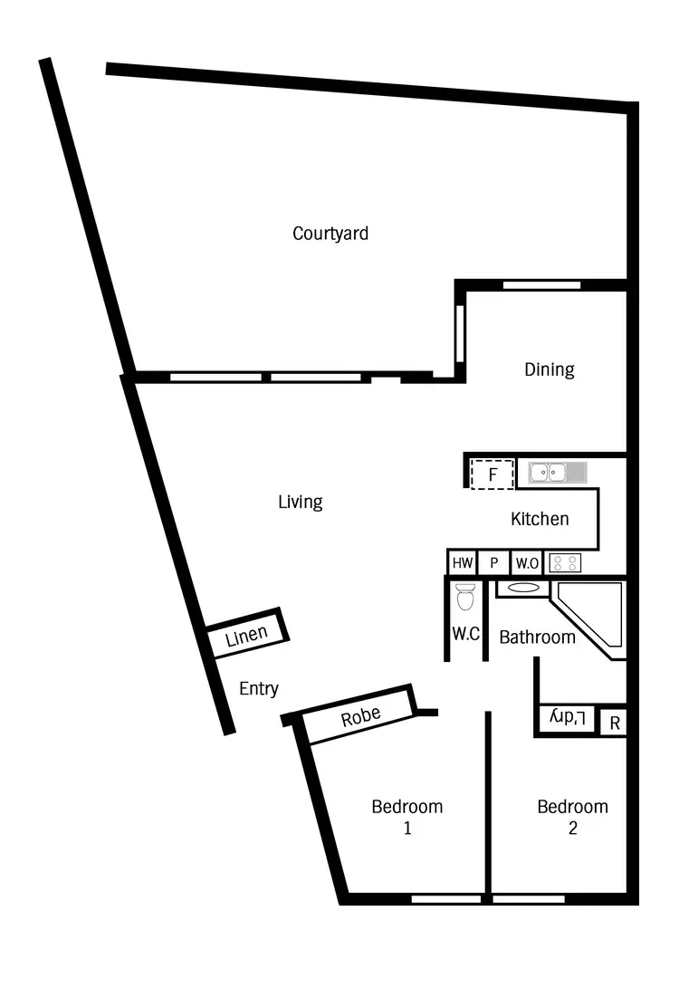 Floorplan of Homely apartment listing, 8/38 Bootle Place, Phillip ACT 2606