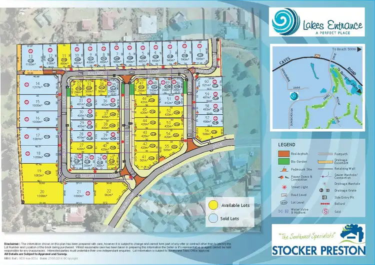Floorplan of Homely land listing, Lot 11 Lakes Entrance, Dunsborough WA 6281