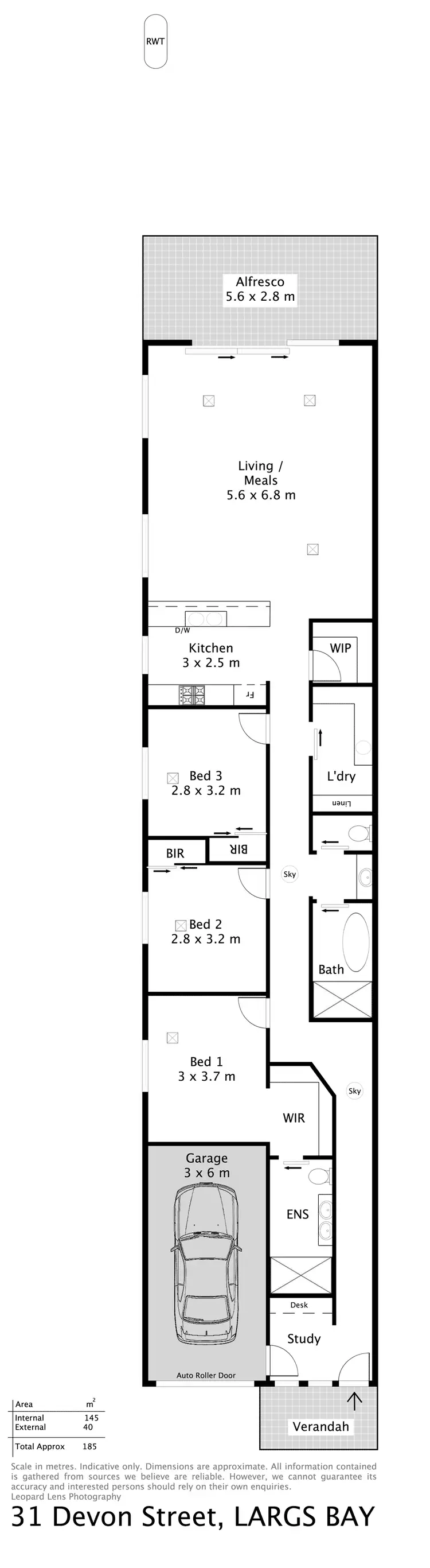 Floorplan of Homely house listing, 31 Devon Street, Largs Bay SA 5016