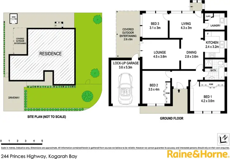 Floorplan of Homely house listing, 244 Princes Highway, Kogarah Bay NSW 2217