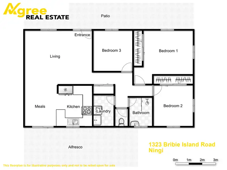Floorplan of Homely house listing, 1323 Bribie Island Road, Ningi QLD 4511