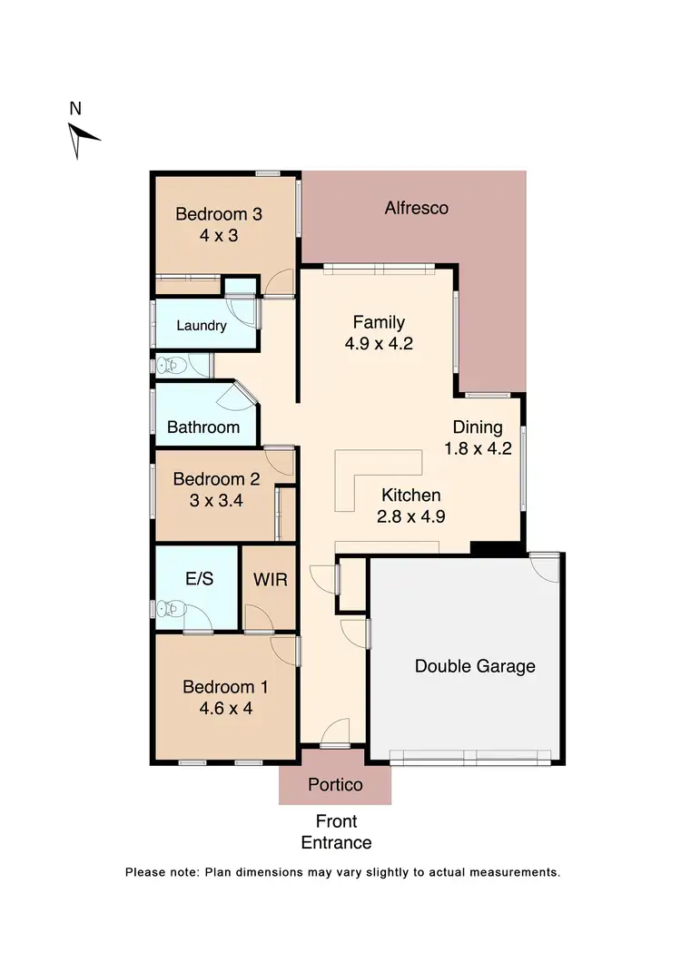 Floorplan of Homely house listing, 5 Samoth Court, Miners Rest VIC 3352