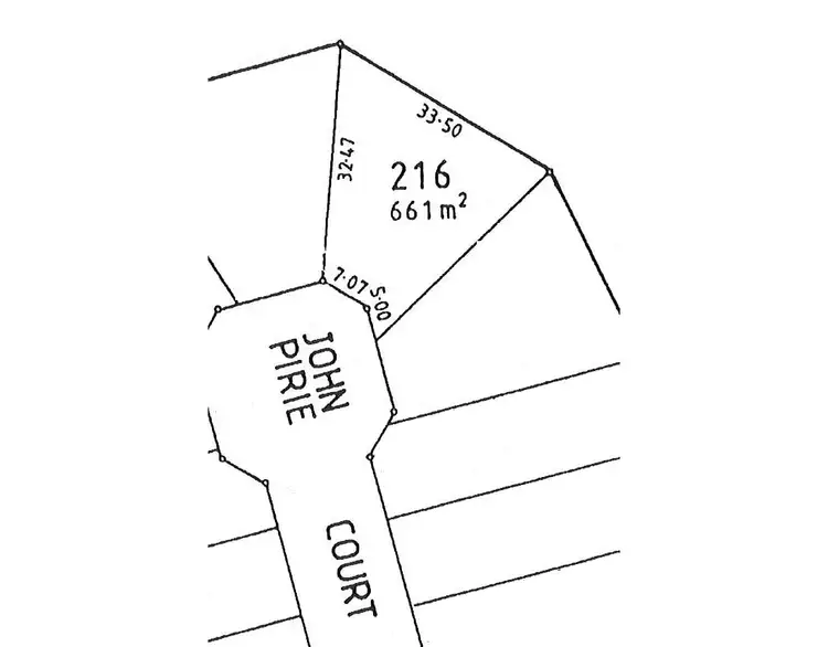 Floorplan of Homely land listing, 10 John Pirie Court, Mccracken SA 5211