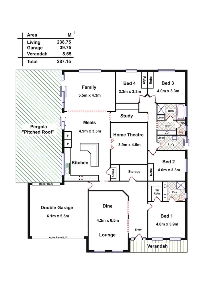 Floorplan of Homely house listing, 30 Cormorant Drive, Hewett SA 5118