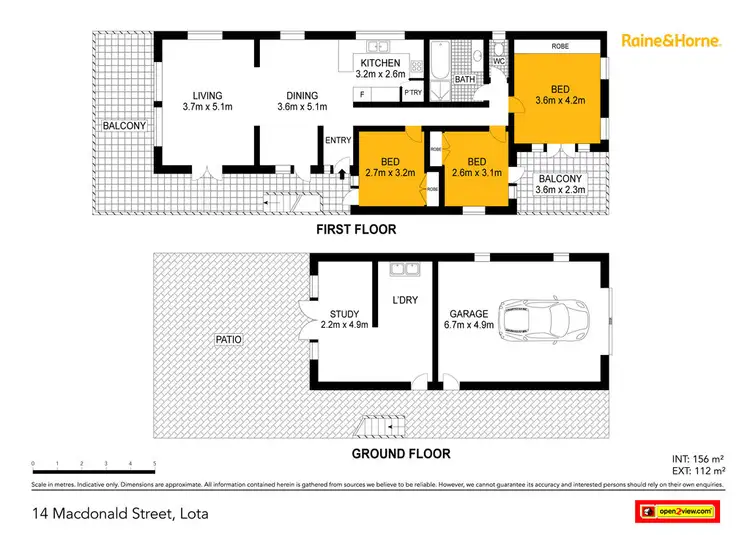 Floorplan of Homely house listing, 14 Macdonald Street, Lota QLD 4179