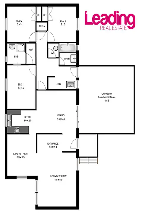Floorplan of Homely house listing, 7 Withers Close, Sunbury VIC 3429