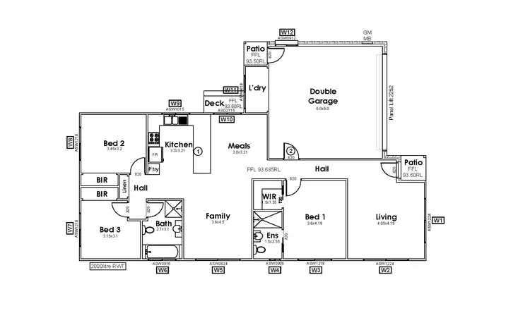 Floorplan of Homely house listing, 156 Brokers Road, Balgownie NSW 2519