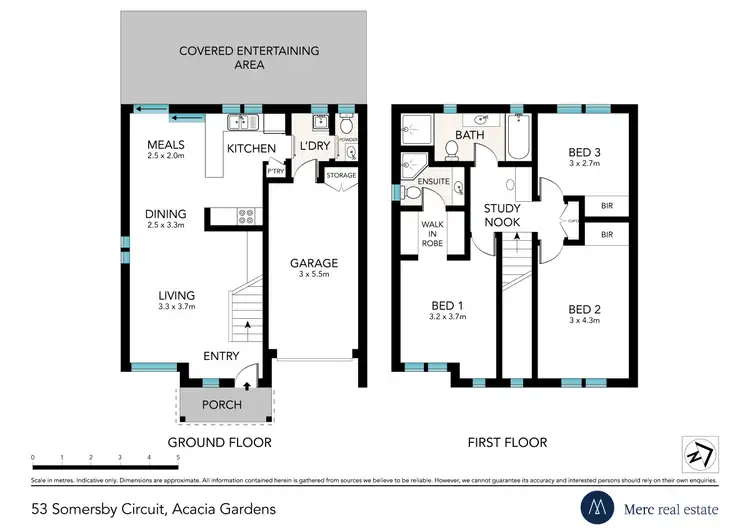 Floorplan of Homely house listing, 53 Somersby Circuit, Acacia Gardens NSW 2763