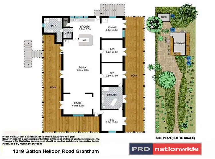 Floorplan of Homely house listing, 1219 Gatton Helidon Road, Grantham QLD 4347