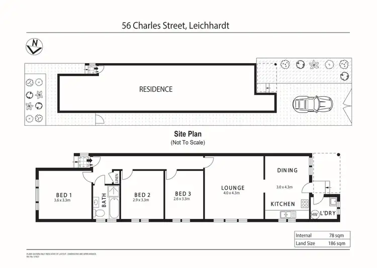 Floorplan of Homely house listing, 56 Charles Street, Leichhardt NSW 2040