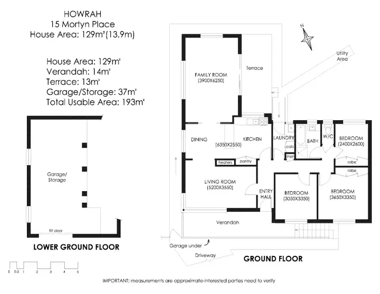 Floorplan of Homely house listing, 15 Mortyn Place, Howrah TAS 7018