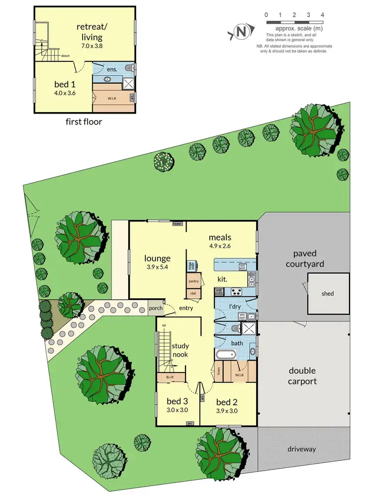 Floorplan of Homely house listing, 10 Kurrawa Crescent, Patterson Lakes VIC 3197