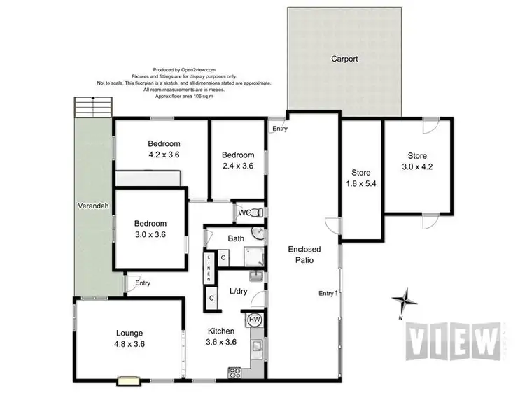 Floorplan of Homely house listing, 2 Boon Street, Ulverstone TAS 7315