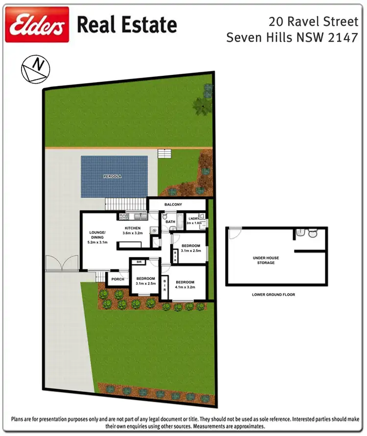 Floorplan of Homely house listing, 20 Ravel Street, Seven Hills NSW 2147