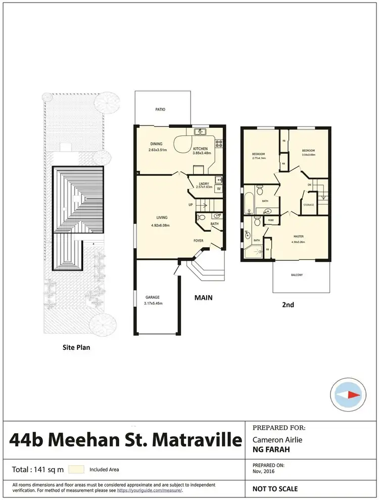 Floorplan of Homely semi-detached listing, 44b Meehan Street, Matraville NSW 2036