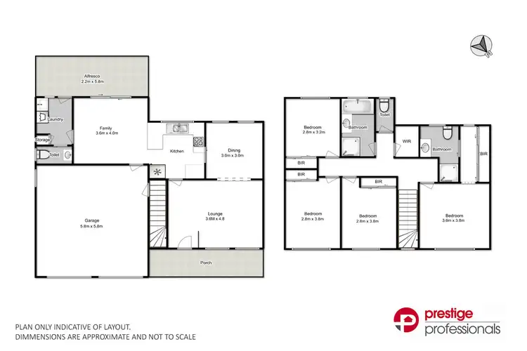 Floorplan of Homely townhouse listing, 3/19 Booree Court, Wattle Grove NSW 2173