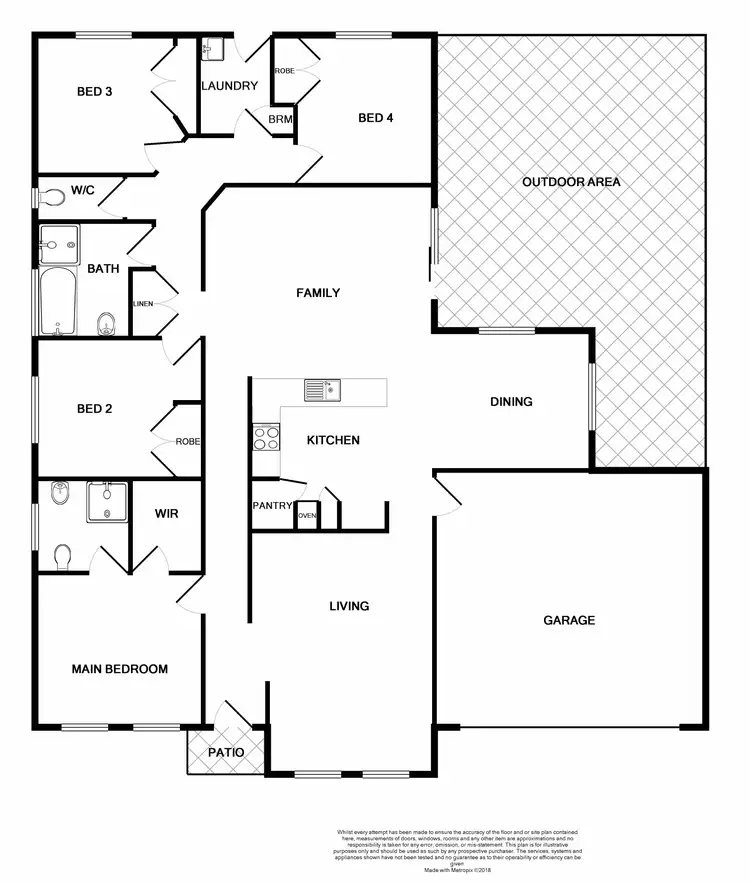 Floorplan of Homely house listing, 11 Prieska Way, East Maitland NSW 2323
