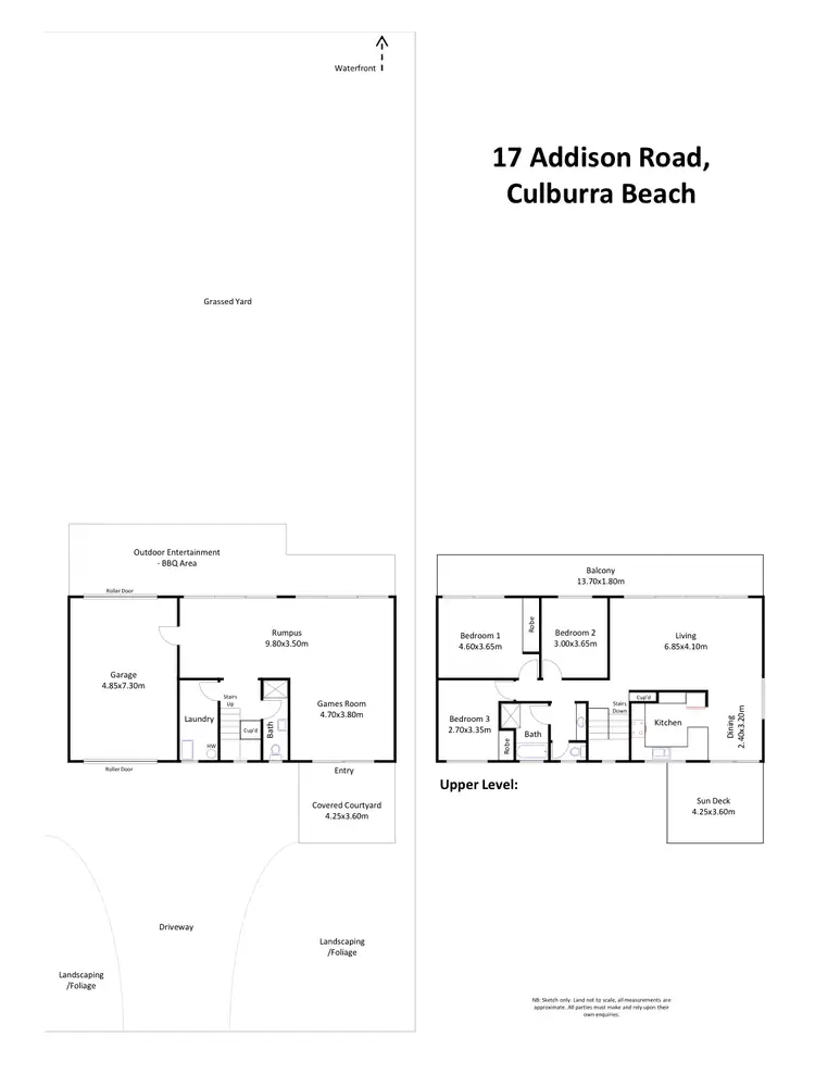Floorplan of Homely house listing, 17 Addison Road, Culburra Beach NSW 2540