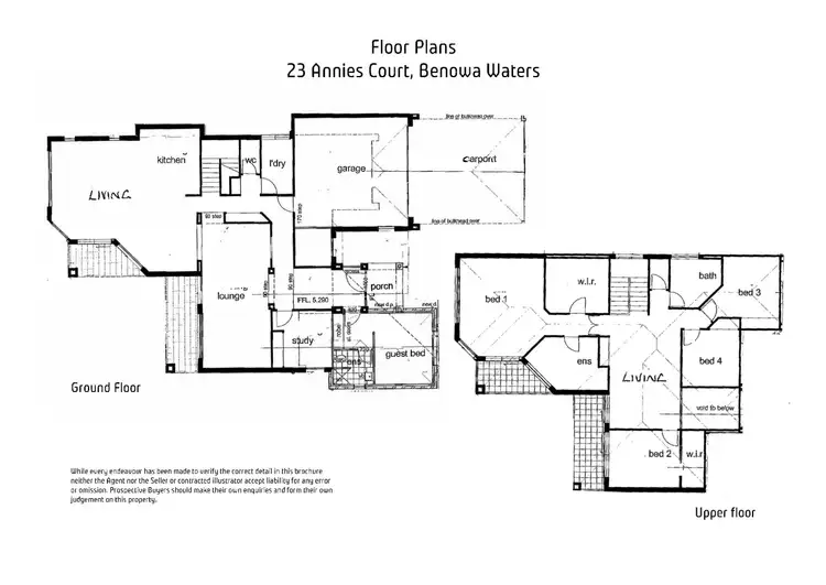 Floorplan of Homely house listing, 23 Annies Court, Benowa Waters QLD 4217