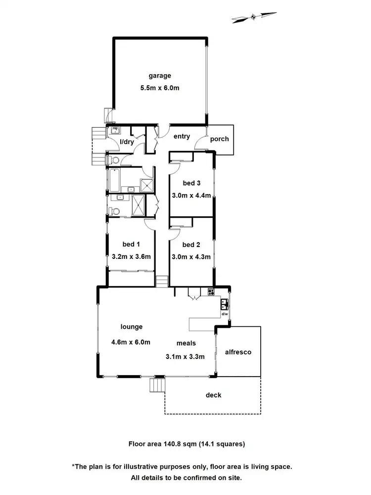 Floorplan of Homely house listing, 3 Panorama Close (73 Yarraview Road), Yarra Glen VIC 3775