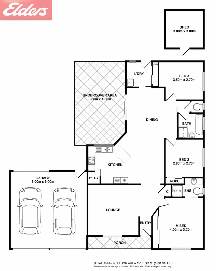 Floorplan of Homely house listing, 56 Iron Way, Wodonga VIC 3690