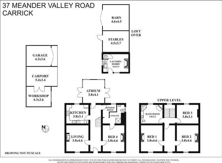 Floorplan of Homely house listing, 37 Meander Valley Road, Carrick TAS 7291