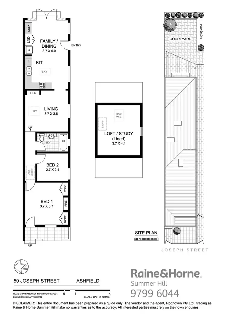 Floorplan of Homely house listing, 50 Joseph Street, Ashfield NSW 2131