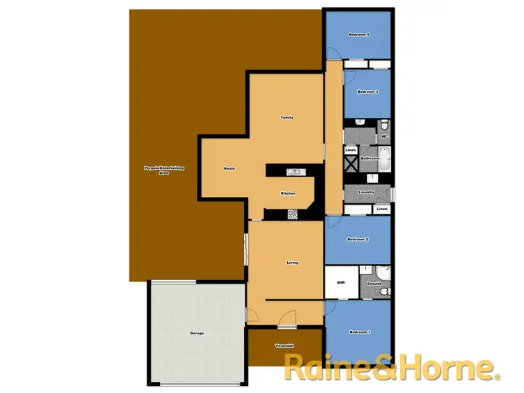 Floorplan of Homely house listing, 39 Cypress Point Drive, Dubbo NSW 2830