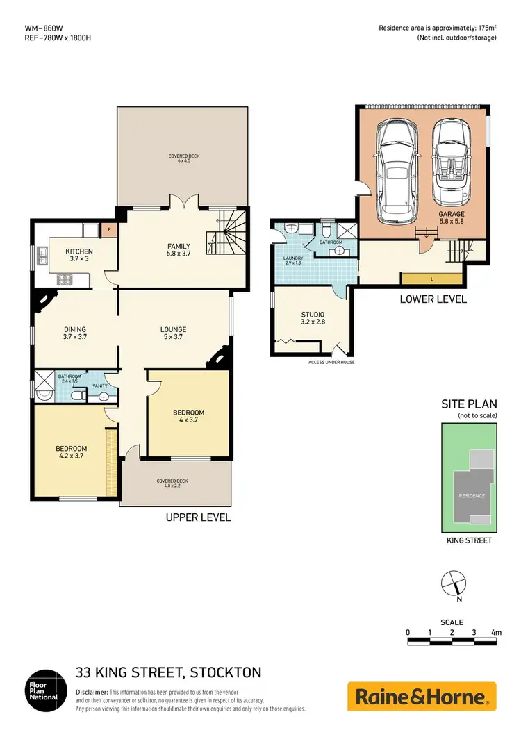 Floorplan of Homely house listing, 33 King Street, Stockton NSW 2295