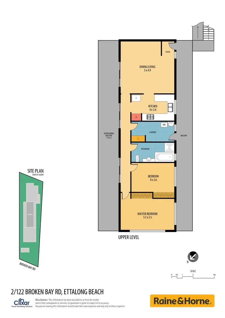 Floorplan of Homely villa listing, 2/122 Broken Bay Road, Ettalong Beach NSW 2257