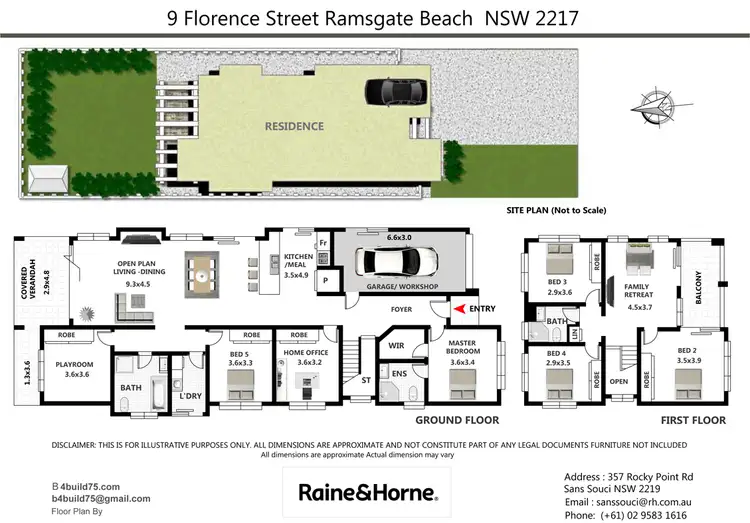 Floorplan of Homely house listing, 9 Florence Street, Ramsgate Beach NSW 2217