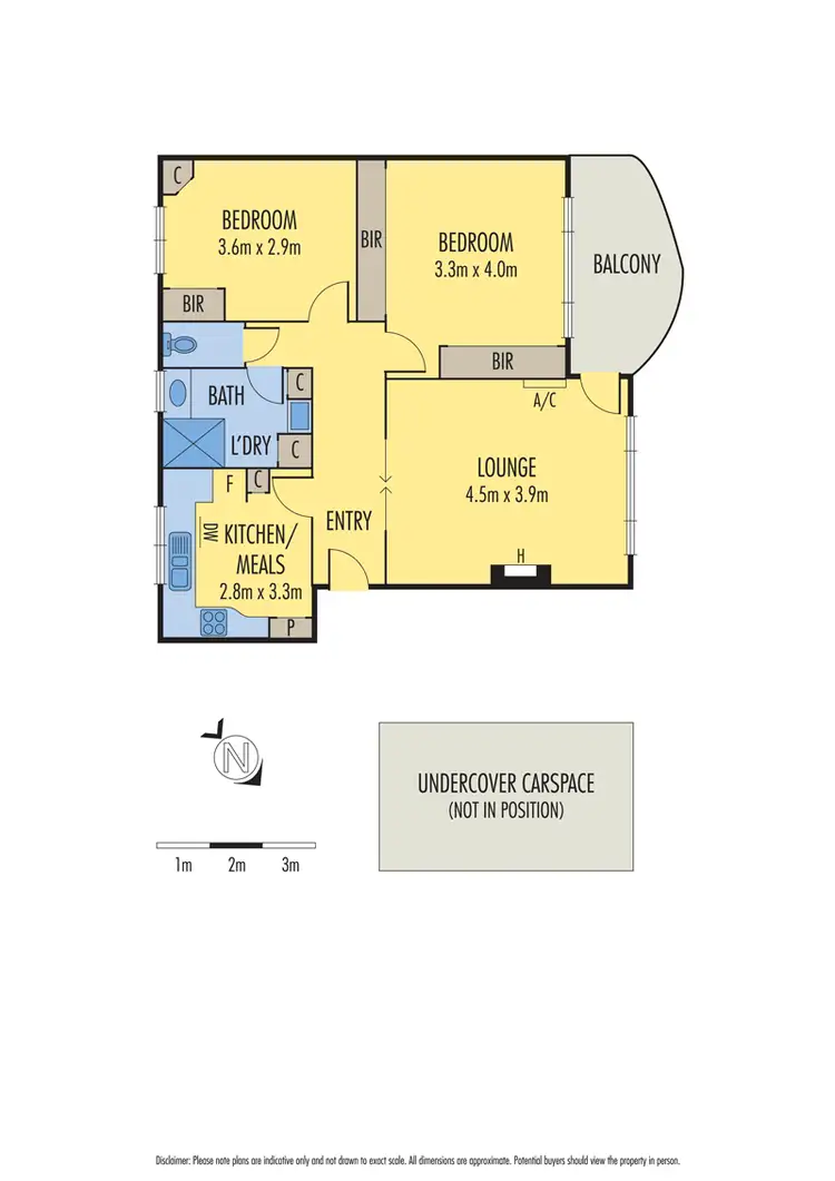 Floorplan of Homely apartment listing, 2/97 Verdon Street, Williamstown VIC 3016